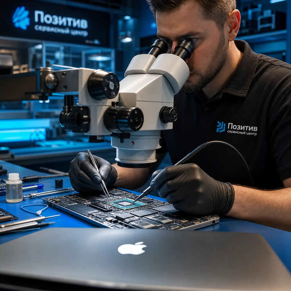 Замена видеокарты Apple MacBook в Новокуйбышевске