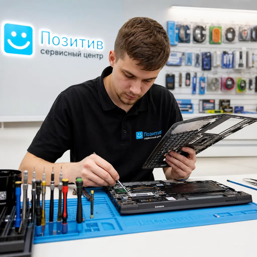 заменить клавиатуру на ноутбуке Lenovo в Новокуйбышевске