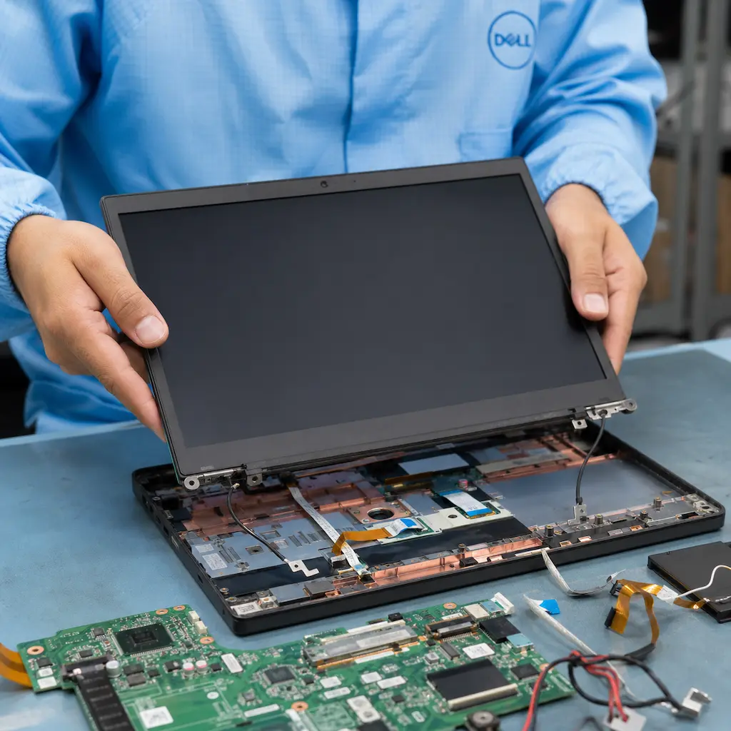 заменить матрицу ноутбука Dell в Новокуйбышевске