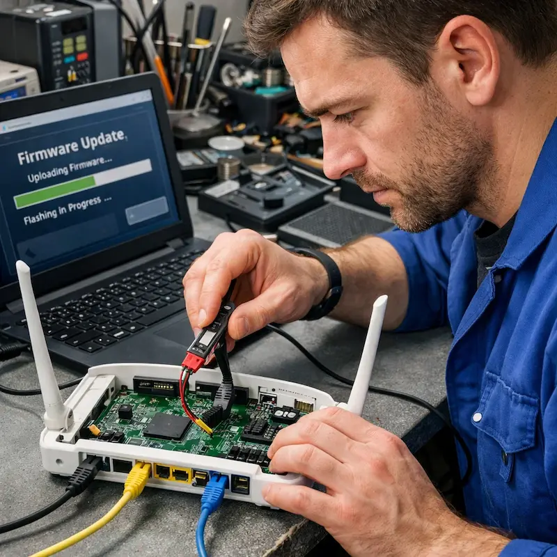 Обновление прошивки роутера в Новокуйбышевске