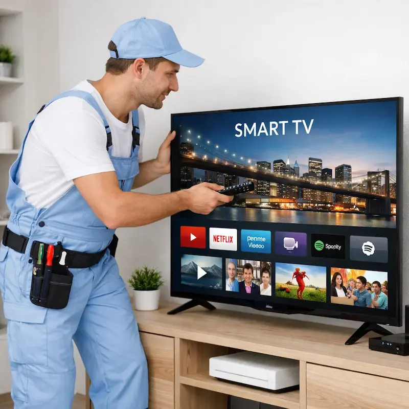 Как вызвать мастера для настройки Smart TV в Новокуйбышевске