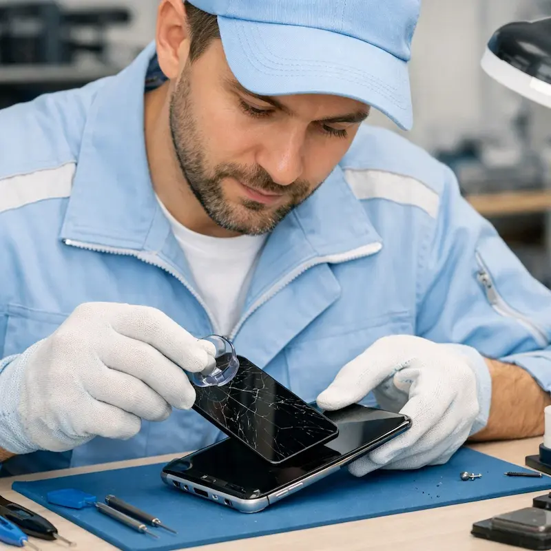 Заменить сенсорное стекло на смартфоне в Новокуйбышевске