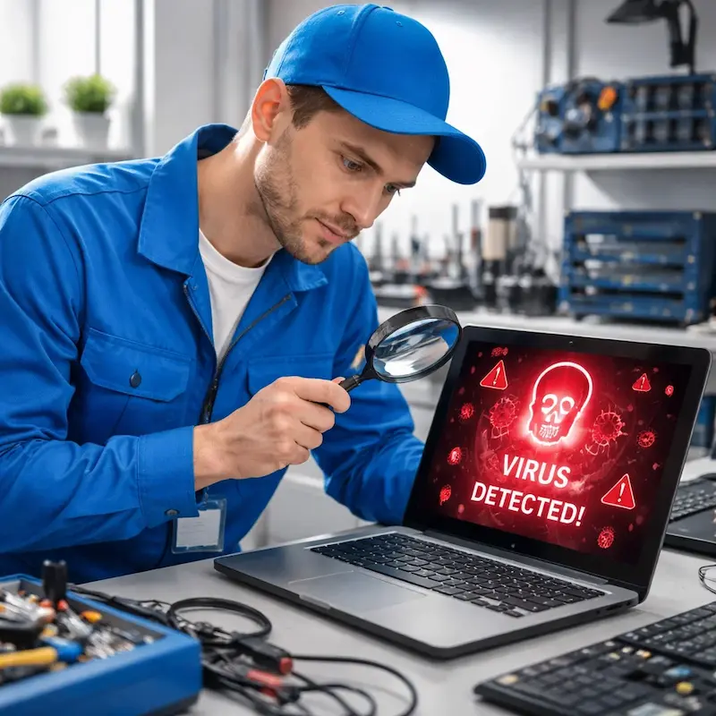 Поиск компьютерных вирусов в Новокуйбышевске